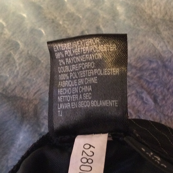 Women’s Black with Pin Strip Slacks - Picture 6 of 16